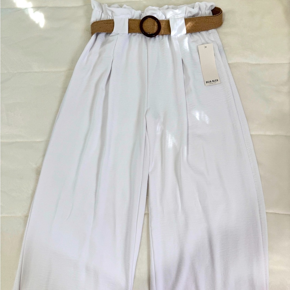 Women white pants
